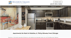 Desktop Screenshot of bourbonsquareapartments.com